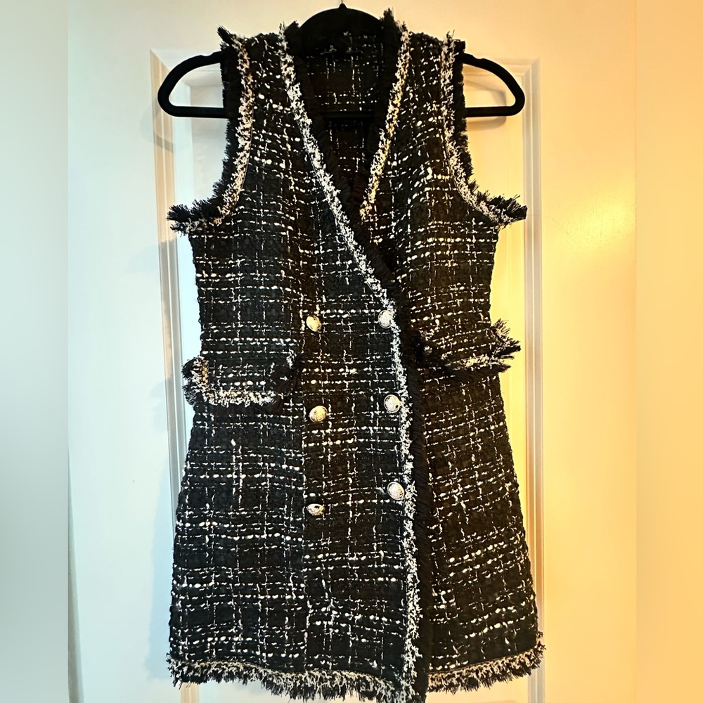 Black Tweed Dress